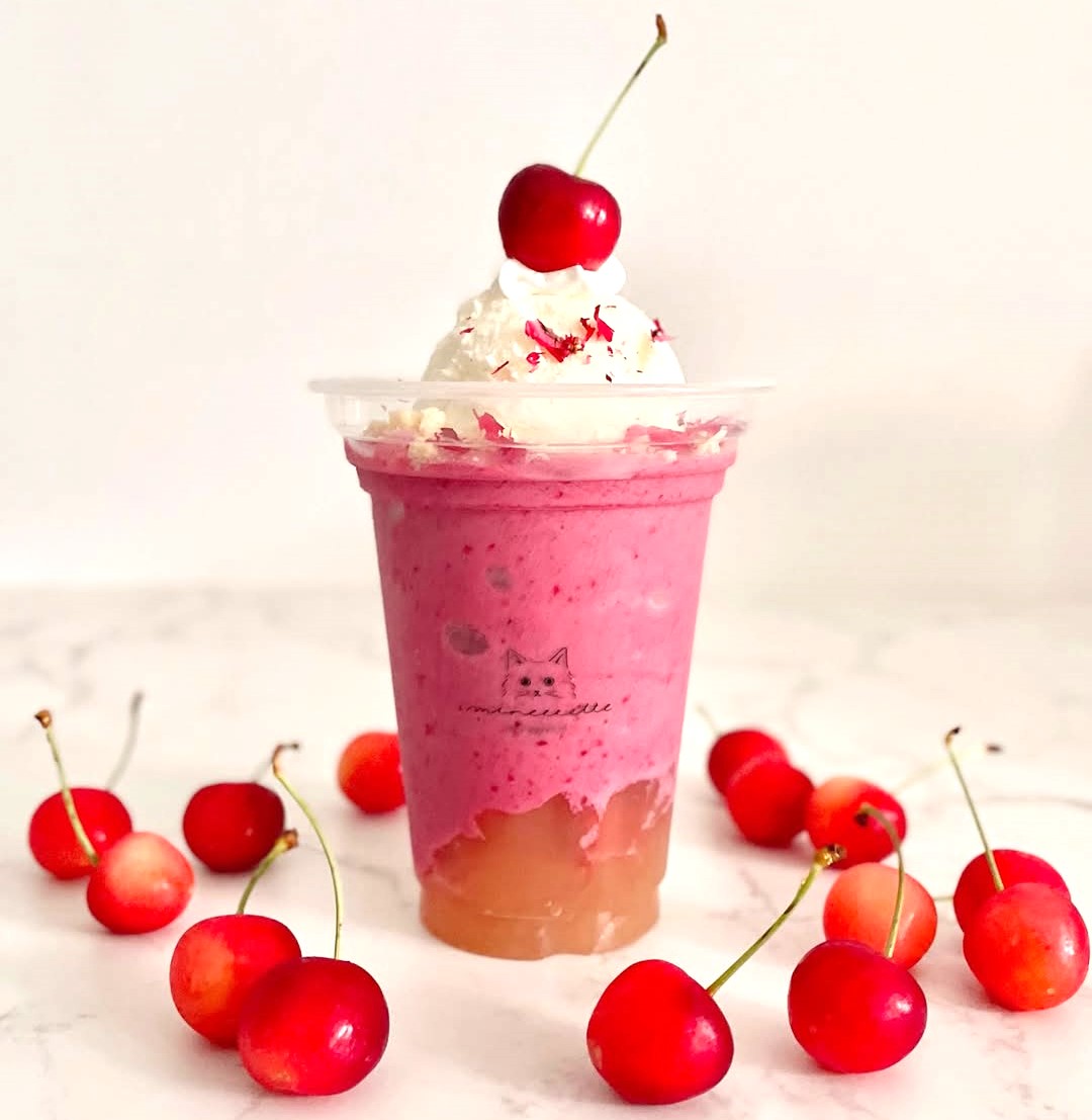 【期間限定】さくらんぼフラッペ、はじまりました🍒