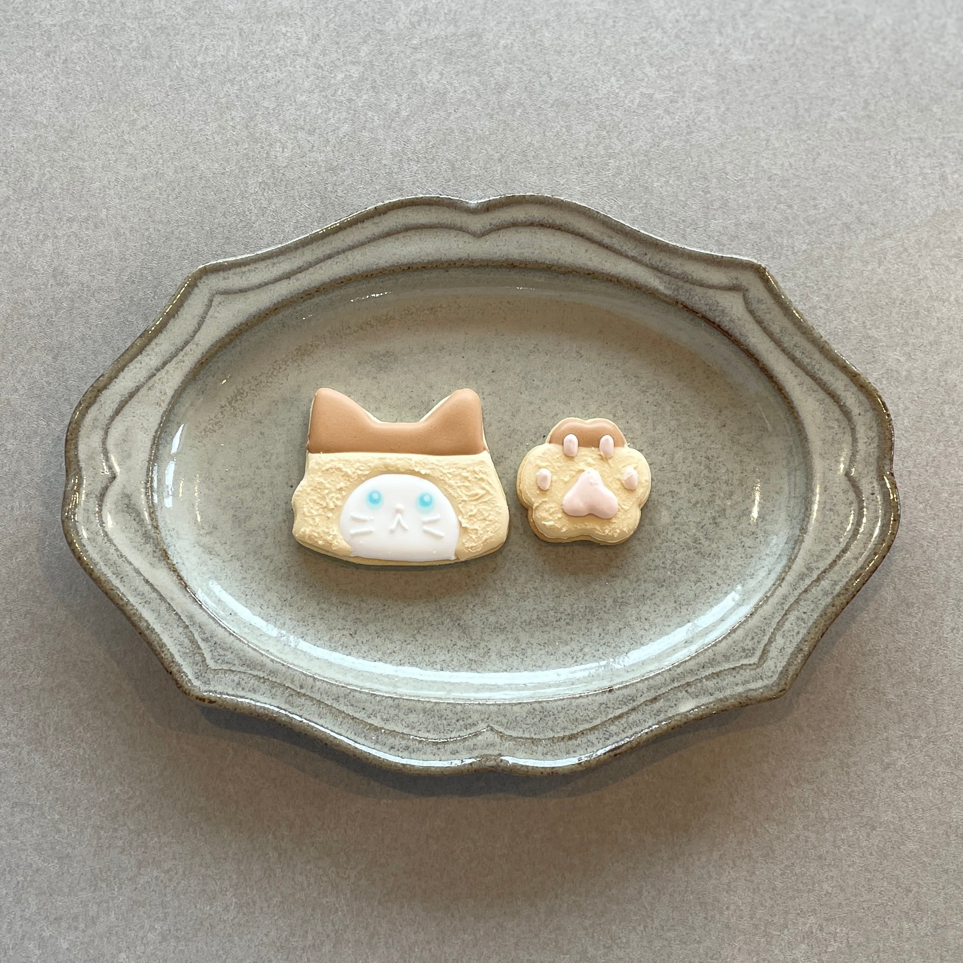 長崎県のカステラをまとった長崎ねこアイシングクッキー