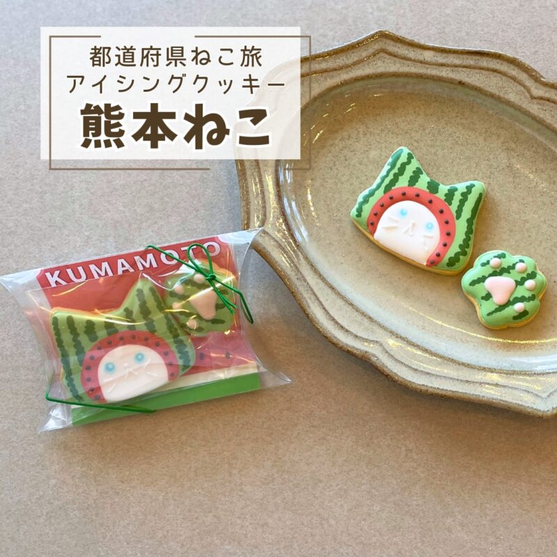 【都道府県ねこ旅】熊本ねこ（スイカ）