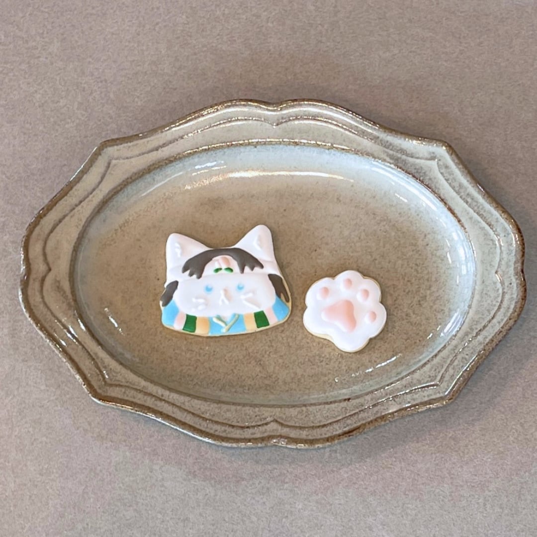 岡山土産やプチギフトに。「岡山ねこ（桃太郎）」アイシングクッキー